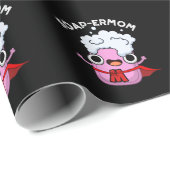 Soap-ermom Grappige zeep Moeder Pun Dark BG Cadeaupapier (Rol Hoek)