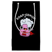 Soap-ermom Grappige zeep Moeder Pun Dark BG Klein Cadeauzakje (Voorkant)