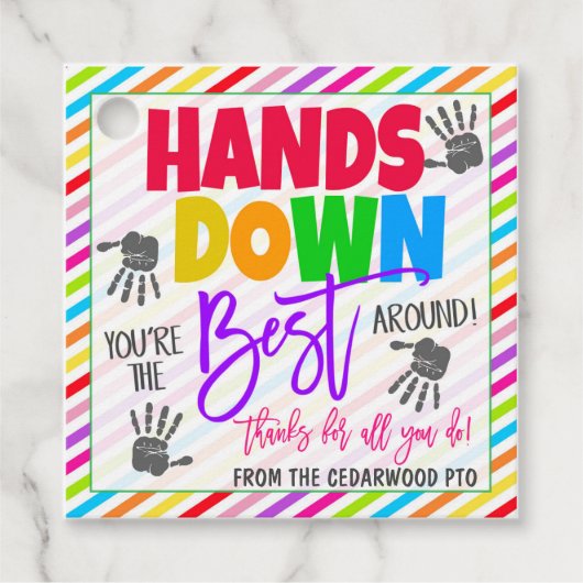 Soap Gift Label (Voorkant)