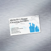 Soap Lather | Reinigingsproducten Magnetisch Visitekaartje (Voorbeeld)