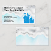 Soap Lather | Reinigingsproducten Visitekaartje (Voorkant / Achterkant)