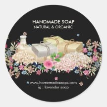 Soap Lavender Spa Natural black
