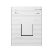 Soap Makers Design Sjabloon Letterhead Notitieblok (Linkerzijde)