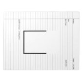 Soap Makers Design Sjabloon Letterhead Notitieblok (Voorkant)