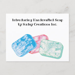 Soap Making Business Soapmakers Promotie Briefkaart