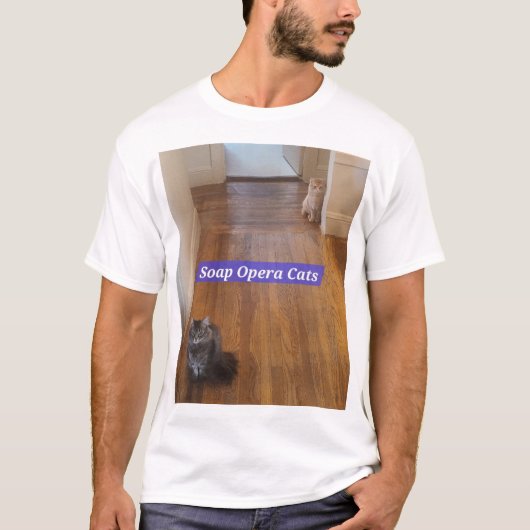 Soap Opera Cats Mannen T-shirt (Voorkant)