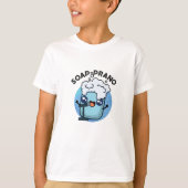 Soap-prano Funny Soprano Soap Pun T-shirt (Voorkant)