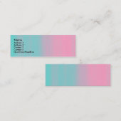 Soap Sandwich Mini Visitekaartje (Voorkant / Achterkant)