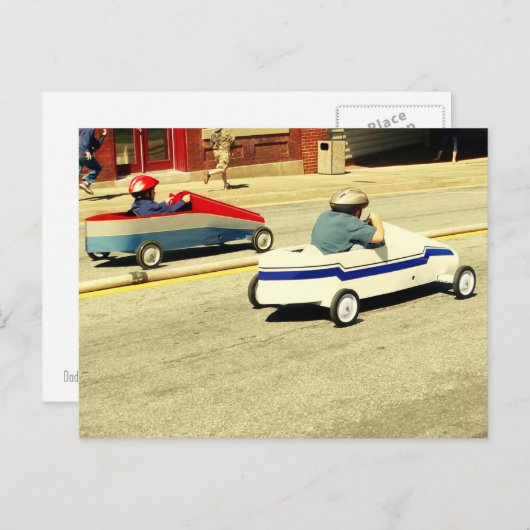 SOAPBOX DERBY BRIEFKAART (Voorkant / Achterkant)