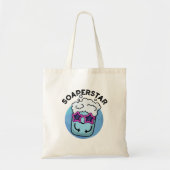 Soaperstar Funny Superstar Soap Pun Tote Bag (Voorkant)