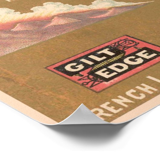  Soapine French Laundry Soap Poster (Hoek)