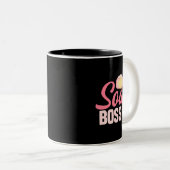 Soapmaker Bath Soap Making Soapatologist Soaper Ho Tweekleurige Koffiemok (Voorkant rechts)