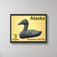 Soapstone Eider - Alaska Postage