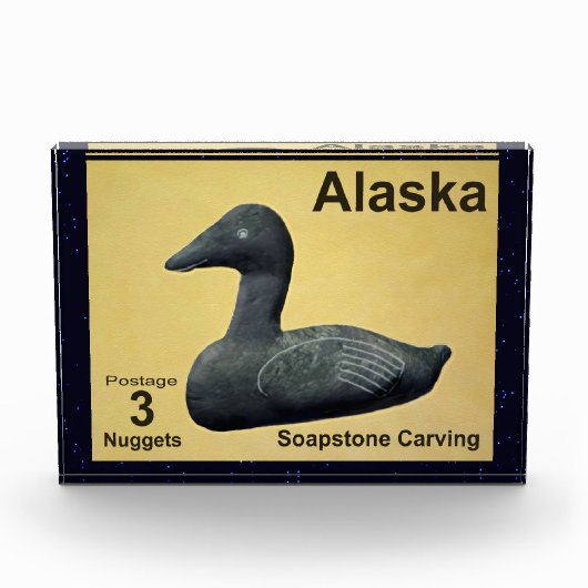 Soapstone Eider - Alaska Postage Fotoblokken (Voorkant)