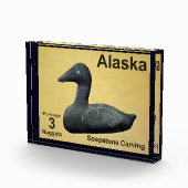 Soapstone Eider - Alaska Postage Fotoblokken (Rechts)
