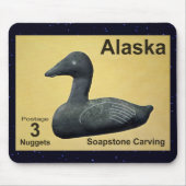 Soapstone Eider Duck Muismat (Voorkant)