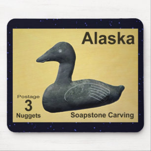 Soapstone Eider Duck Muismat