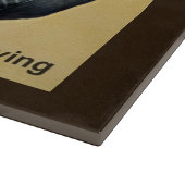 Soapstone Eider Duck Snijplank (Hoek)