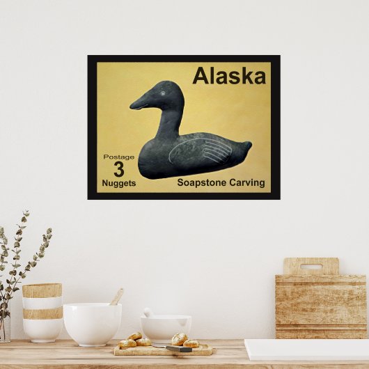 Soapstone Eider Poster (Keuken)