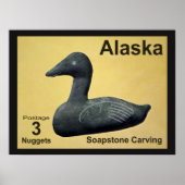 Soapstone Eider Poster (Voorkant)