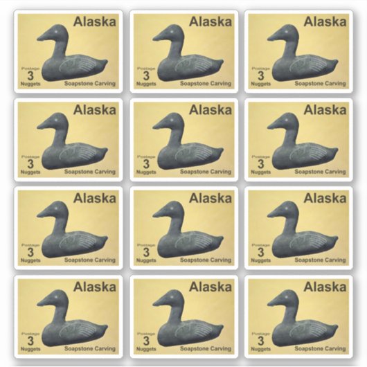Soapstone Eider Sticker (Voorkant)