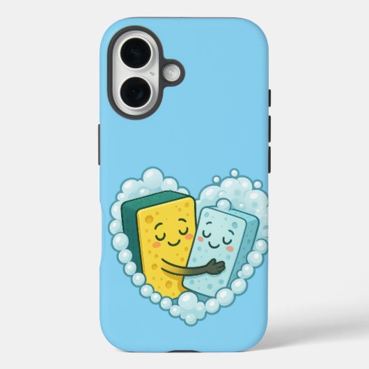 Soapy Love – Sponge & Dish Soap Case-Mate iPhone Case (Achterkant)