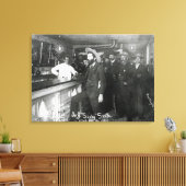 Soapy Smith's Saloon Bar Canvas Afdruk (Insitu (Woonkamer))