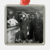 Soapy Smith's Saloon Bar Metalen Ornament (Voorkant)