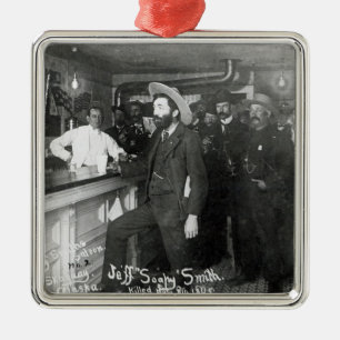 Soapy Smith's Saloon Bar Metalen Ornament