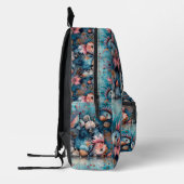 Soapy zee grappige vis inwoners bedrukte rugzak (Links)