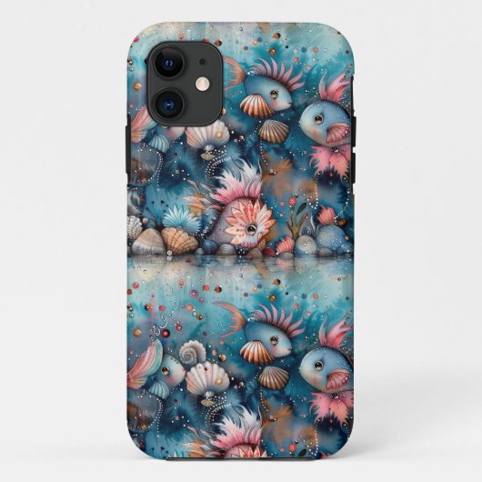 Soapy zee grappige vis inwoners Case-Mate iPhone case (Achterkant)