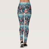 Soapy zee grappige vis inwoners leggings (Achterkant)