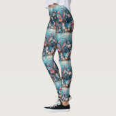 Soapy zee grappige vis inwoners leggings (Links)