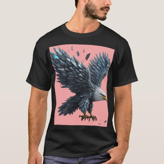 Soar Boven: Crystal Eagle T-shirt (Voorkant)