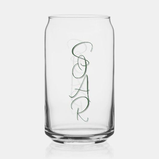 Soar Drinkware Set Blikvorm Glas (Achterkant)