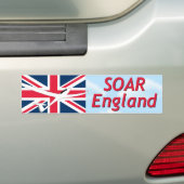 Soar England Bumpersticker (Op auto)