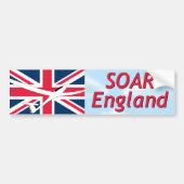 Soar England Bumpersticker (Voorkant)