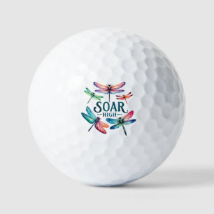 Soar High - Artistieke libel Golfballen