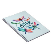 Soar High - Artistieke libel Notitieboek (Rechterzijde)
