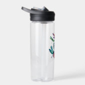 Soar High - Artistieke libel Waterfles (Rechts)