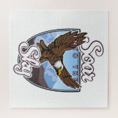 Soar into the Sky logo Legpuzzel (Horizontaal)