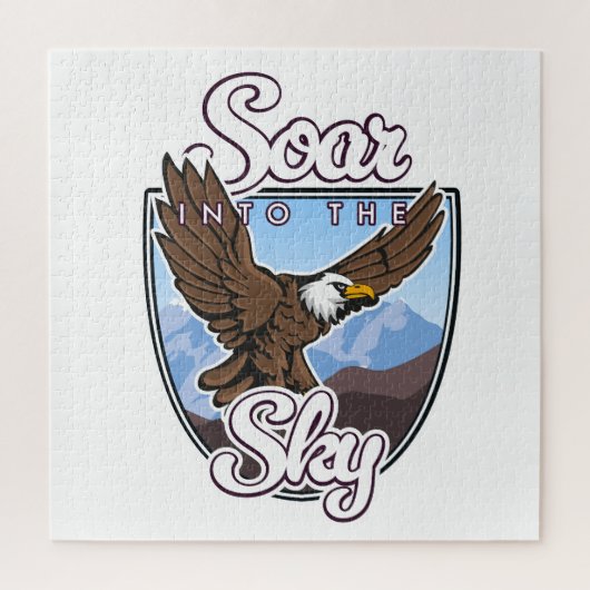Soar into the Sky logo Legpuzzel (Verticaal)