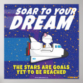 "Soar to Your Dream, Pythagoras" Poster (Voorkant)