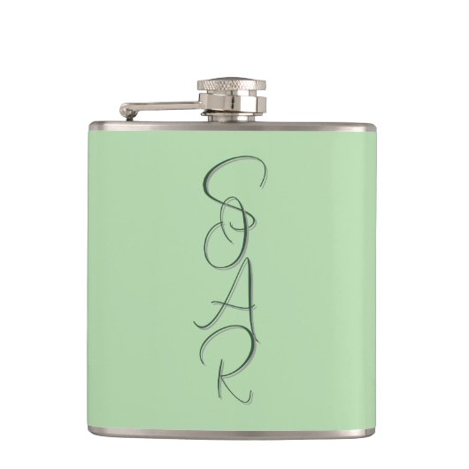 Soar Vinyl Wrapped Flask Heupfles (Voorkant)
