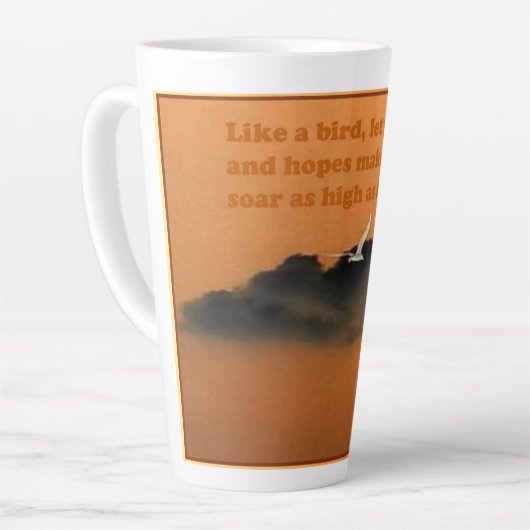 Soar, voor meer latte mok (Linkerhoek)