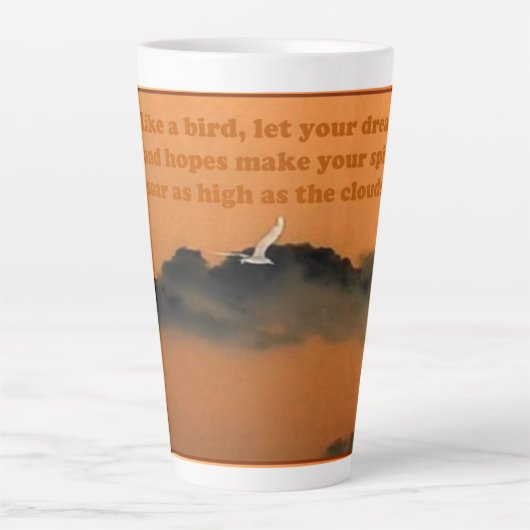 Soar, voor meer latte mok (Voorkant)