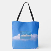 Soar, voor meer tote bag (Achterkant)