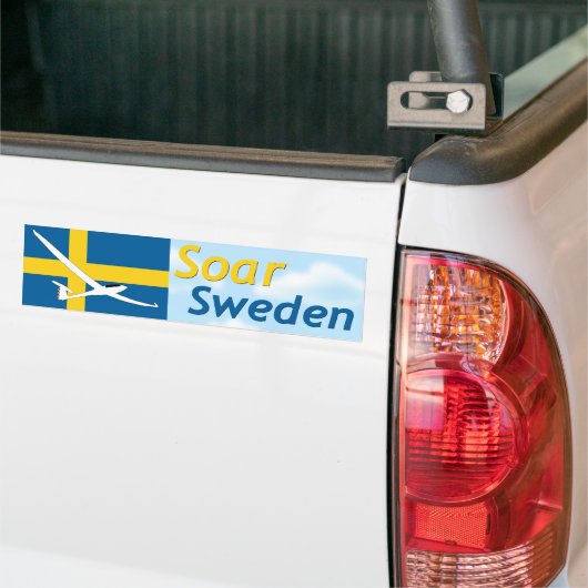 Soar Zweden Bumpersticker (Op Truck)