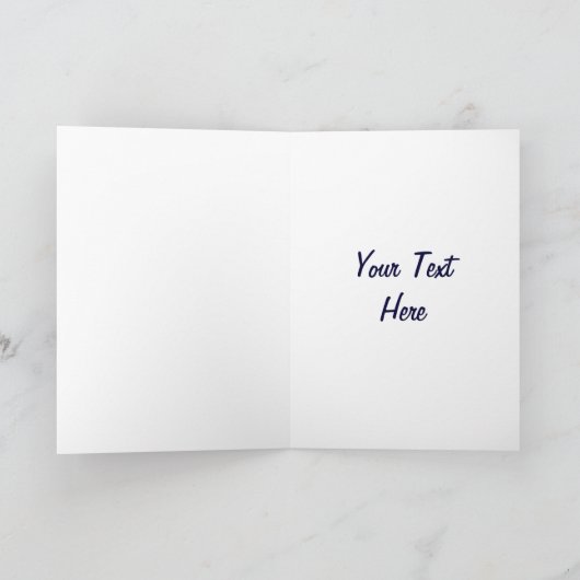 Soaring American Bald Eagle Dank je kaart (Binnen)