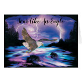 Soaring Bald Eagle (Voorkant Horizontaal)